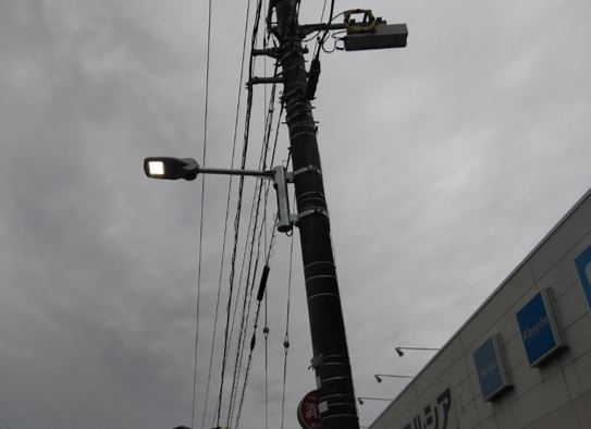 道路照明灯を新しくしました - 照明設備 - 東亜電機⼯業グループ