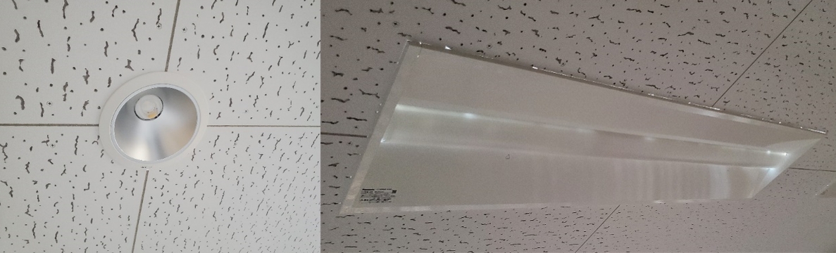 天井に取付ける照明器具は天井の中ではどのようになっているのか 
